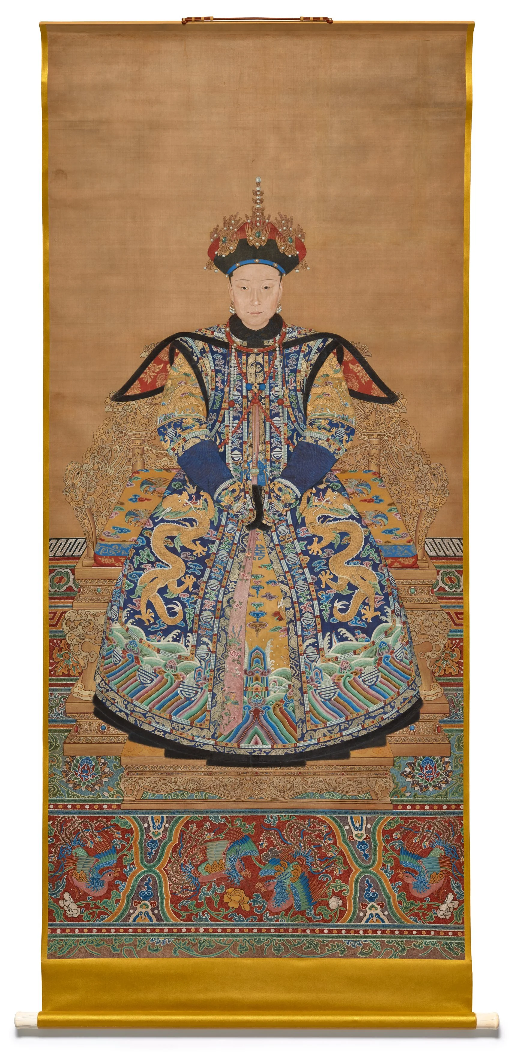 梁 偉平 weiping リョウ イヘイ 女神 絵画 油絵 抽象WWKK001 Empress+Xiaoxian+By+Ignatius+
